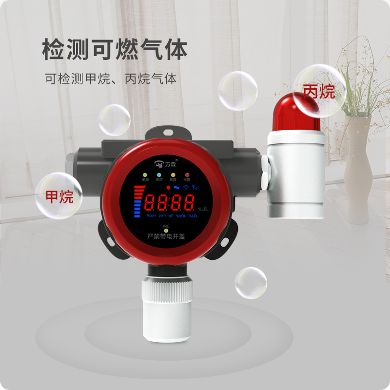可燃氣體探測器，家用，工業級